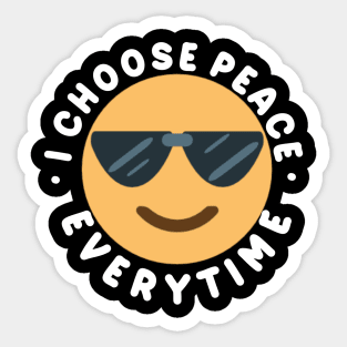 Choose Peace Sticker